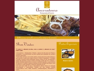 Thumbnail do site Ancoradouro - Restaurante e Pizzaria