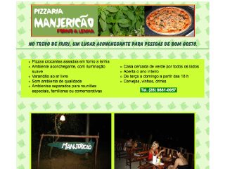 Thumbnail do site Pizzaria Manjerico