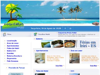 Thumbnail do site Coqueiros Praia Hotel