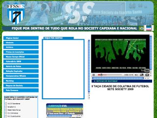 Thumbnail do site Federao de Futebol Sete do Esprito Santo. ( F.F.S.E.S.)
