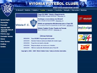 Thumbnail do site VFC - Vitria Futebol Clube