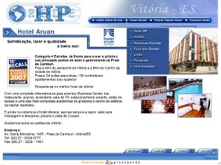 Thumbnail do site Hotel Aruan ****