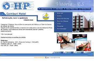 Thumbnail do site Camburi Hotel **