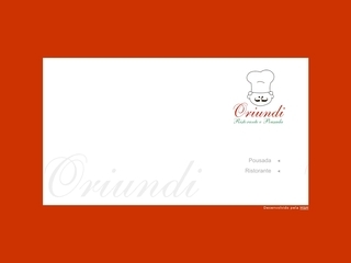 Thumbnail do site Restaurante Oriundi