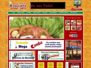 Thumbnail do site Disk Pizza Paulista