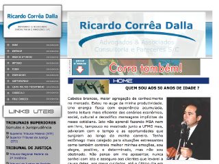 Thumbnail do site Ricardo Corra Dalla - Advogados & associados
