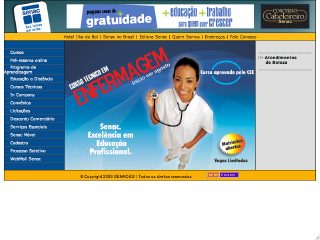 Thumbnail do site Senac Cachoeiro de Itapemirim