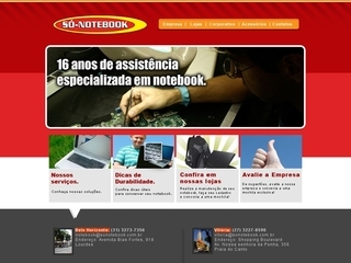 Thumbnail do site S-Notebook