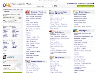 Thumbnail do site OLX - Classificados grtis em Vitria
