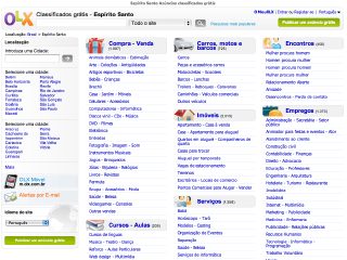 Thumbnail do site OLX - Classificados grtis em Esprito Santo