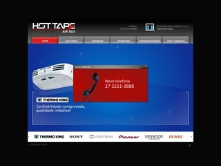 Thumbnail do site Hot Tape - Som e Acessórios
