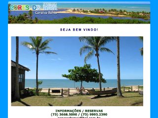 Thumbnail do site Pousada Cores do Mar