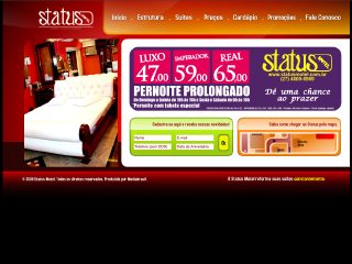 Thumbnail do site Status Motel