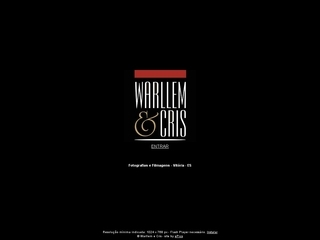 Thumbnail do site Warllem & Cris - Fotografias e Filmagens