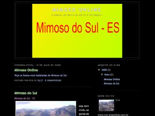 Thumbnail do site RCM - Mimoso do Sul