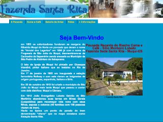 Thumbnail do site Fazenda Santa Rita
