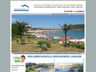 Thumbnail do site Imóveis em Guarapari