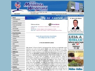 Thumbnail do site Igreja Metodista Wesleyana Guarapari