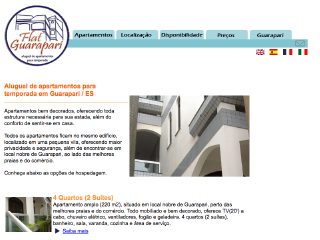 Thumbnail do site Flat Guarapari