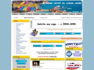 Thumbnail do site Guaraparionline.com