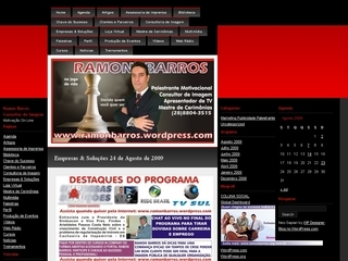 Thumbnail do site Ramon Barros - Consultor de Imagem
