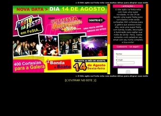 Thumbnail do site Agito na Festa 