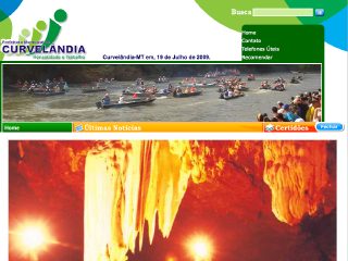 Thumbnail do site Prefeitura do Municpio de Curvelndia