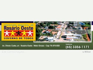 Thumbnail do site Prefeitura Municipal de Rosrio Oeste