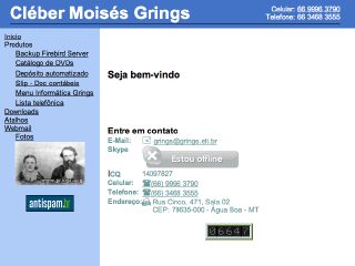 Thumbnail do site Informtica Grings