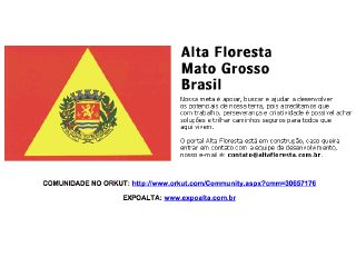 Thumbnail do site Portal Alta Floresta.com.br