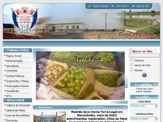 Thumbnail do site Prefeitura Municipal de Marcelândia