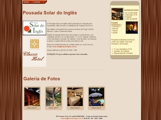 Thumbnail do site Pousada Solar do Inglês