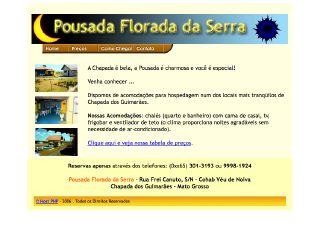 Thumbnail do site Pousada Florada da Serra
