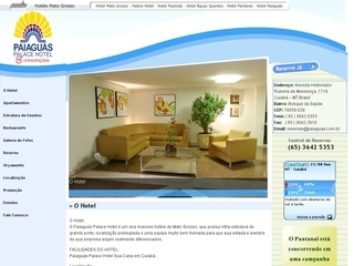 Thumbnail do site Paiagus Palace Hotel