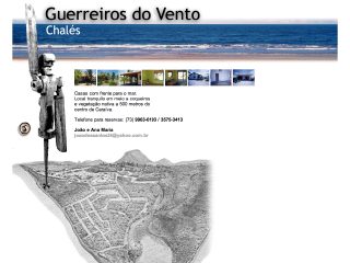 Thumbnail do site Guerreiros do Vento - Chalés