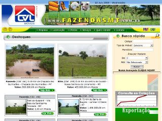 Thumbnail do site Espaço Imóveis