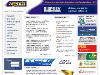 Thumbnail do site Agenda Assessoria