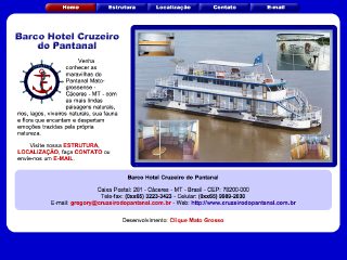 Thumbnail do site Barco Hotel Cruzeiro do Pantanal