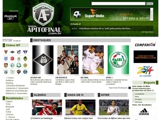 Thumbnail do site Apito Final : Futebol Mato-grossense