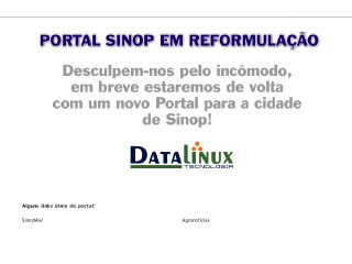 Thumbnail do site Sinop.com.br