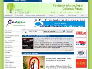 Thumbnail do site Guia Cuiab