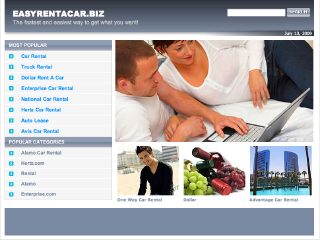 Thumbnail do site Easy Rent a Car