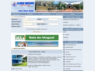 Thumbnail do site Cleide Imóveis