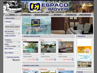 Thumbnail do site Espao Imobiliria