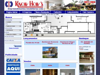 Thumbnail do site Imobiliária Know How