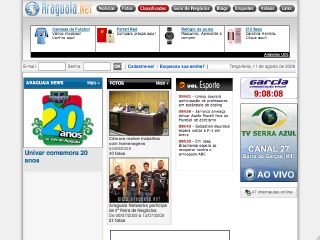 Thumbnail do site Araguaia.Net