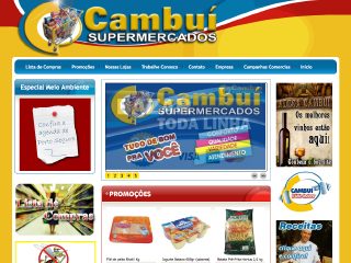 Thumbnail do site Supermercado Cambui