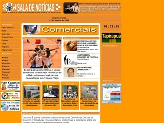 Thumbnail do site Sala de Noticias