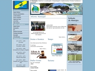 Thumbnail do site Prefeitura Municipal de Rio Negro