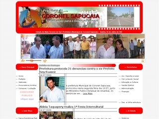Thumbnail do site Prefeitura Municipal de Coronel Sapucaia